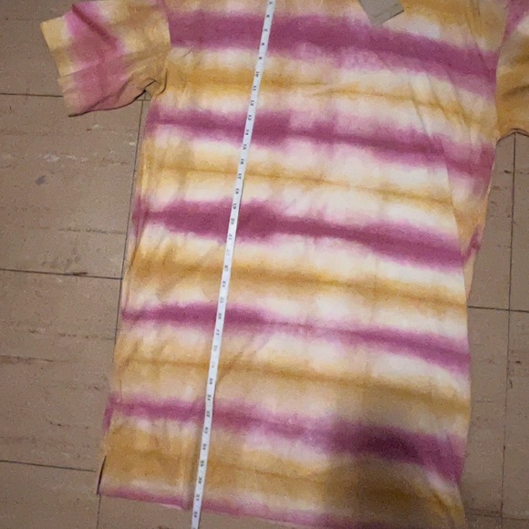 Free People x Maria Bouvier La Vanda Tie Dye Organic T-Shirt Dress - Picture 2 of 5